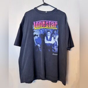 Vintage 90s Lonestar Band concert Tour Tee Country Music XXL